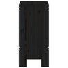 Schwarze Barhocker Virgina 40x36x75cm (2 St. Kiefer)