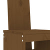 Honigbraune Barhocker Dedee 40x42x120cm (2 St., Kiefer)