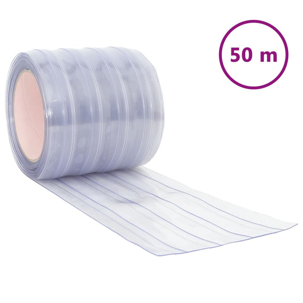 Transparenter Lamellenvorhang transparent Richarda 200 mmx1,6 mm 50 m (PVC)