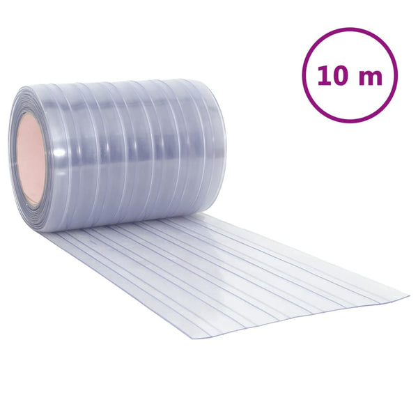Lamellenvorhang Richarda transparent 10 m (PVC) 300 mm x 2,6 mm