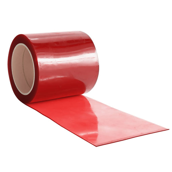 Roter Lamellenvorhang Richarda 200 mm x 1,6 mm 10 m (PVC)