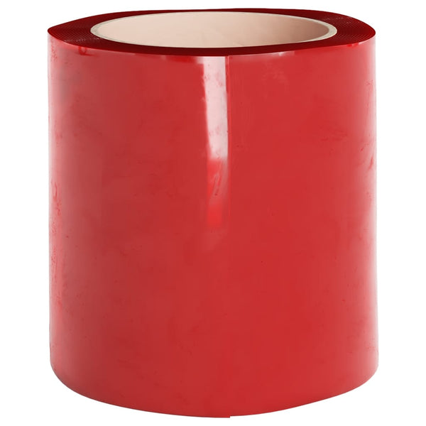 Roter Lamellenvorhang Richarda 200 mm x 1,6 mm 10 m (PVC)