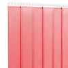 Roter Türvorhang Richarda 300 mm x 2,6 mm 10 m (PVC)