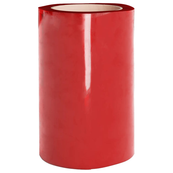 Roter Türvorhang Richarda 300 mm x 2,6 mm 10 m (PVC)