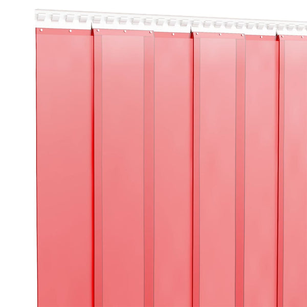 Roter Türvorhang Richarda 300 mmx2,6 mm 25 m (PVC)