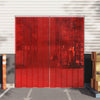 Roter Türvorhang Richarda 300 mmx2,6 mm 25 m (PVC)