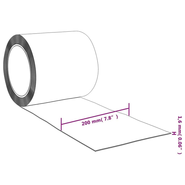 Blauer Türvorhang Richarda 200 mmx1,6 mm 50 m (PVC)