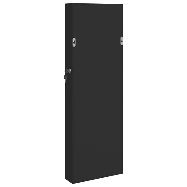 Musta peilikorukaappi Filiasi 30x8,5x90cm (seinäkiinnitettävä)