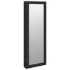 Schwarzer Spiegelschmuckschrank Louisa 37,5x10x106cm (Wandmontage)