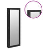 Schwarzer Spiegelschmuckschrank Louisa 37,5x10x106cm (Wandmontage)