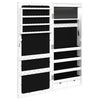Weißer Spiegelschmuckschrank Mihaescu (zur Wandmontage mit LED-Beleuchtung)