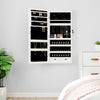 Weißer Spiegelschmuckschrank Mihaescu (zur Wandmontage mit LED-Beleuchtung)