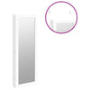 Weißer Spiegelschmuckschrank Fazil (wandmontiert mit LED-Beleuchtung)