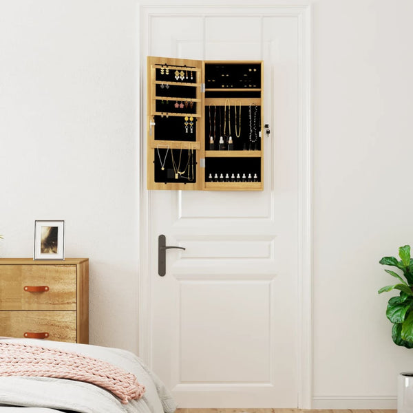 Spiegelschmuckschrank Durau (wandmontierbar, mit LED-Beleuchtung)