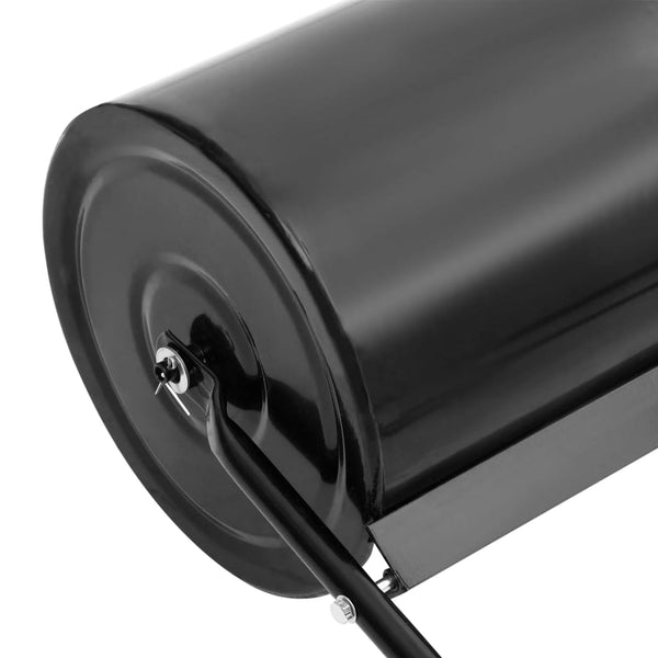 Schwarze Rasenwalze Savira 63 l (Eisen)