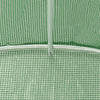 Grünes Gewächshaus mit Stahlrahmen Isguhi 4 m² 2x2x2 m