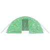 Grünes Gewächshaus mit Stahlrahmen Rikabi 10 m² 5x2x2,3 m