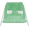 Grünes Gewächshaus mit Stahlrahmen Rikabi 10 m² 5x2x2,3 m