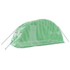 Grünes Gewächshaus mit Stahlrahmen Rikabi 10 m² 5x2x2,3 m