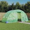 Grünes Gewächshaus mit Stahlrahmen Rikabi 10 m² 5x2x2,3 m