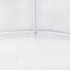Weißes Gewächshaus mit Stahlrahmen Rikabi 10 m² 5x2x2,3 m