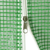 Grünes Gewächshaus mit Stahlrahmen Viliuta 12 m² 6x2x2,85 m