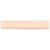 Unbehandeltes Wandregal Karlie 60x10x4cm (Eiche)