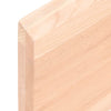 Unbehandeltes Wandregal Karlie 60x20x4cm (Eiche)