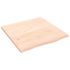Unbehandeltes Wandregal Karlie 60x60x2cm (Eiche)