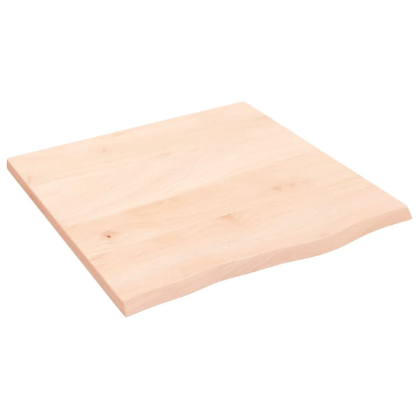 Unbehandeltes Wandregal Karlie 60x60x2cm (Eiche)