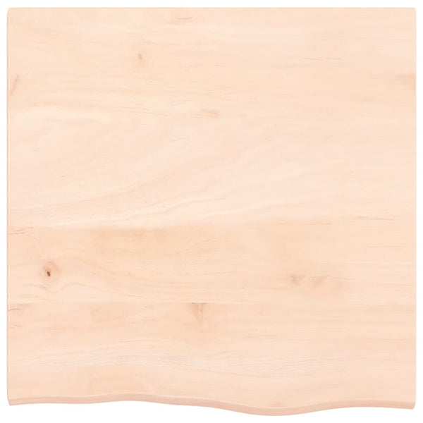 Unbehandeltes Wandregal Karlie 60x60x2cm (Eiche)