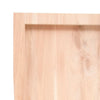 Unbehandeltes Wandregal Karlie 60x60x(2-4)cm (Eiche)