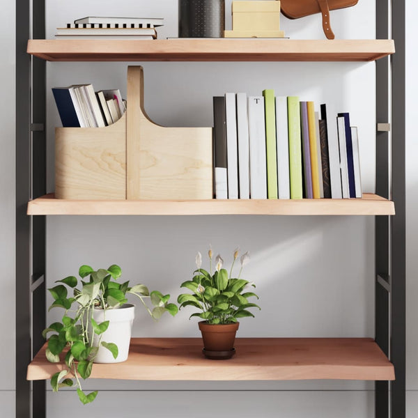 Unbehandeltes Wandregal Karlie 80x60x(2-4)cm (Eiche)