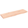 Unbehandeltes Wandregal Karlie 100x30x(2-4)cm (Eiche)
