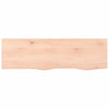 Unbehandeltes Wandregal Karlie 100x30x(2-4)cm (Eiche)