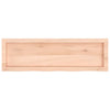 Unbehandeltes Wandregal Karlie 100x30x(2-4)cm (Eiche)