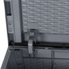 Graue Cosita Gartenbox 90 l (PP-Rattan)