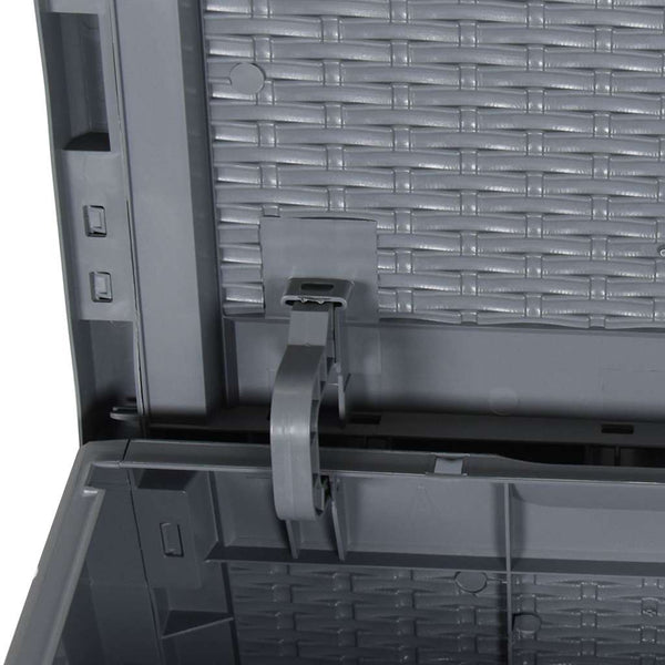 Graue Cosita Gartenbox 90 l (PP-Rattan)