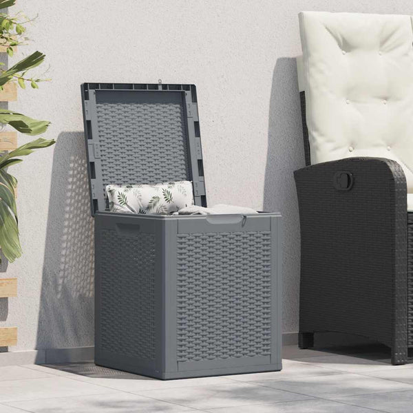 Graue Cosita Gartenbox 90 l (PP-Rattan)