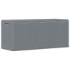 Graue Outdoor-Aufbewahrungsbox Cosita 270 l (PP Rattan)