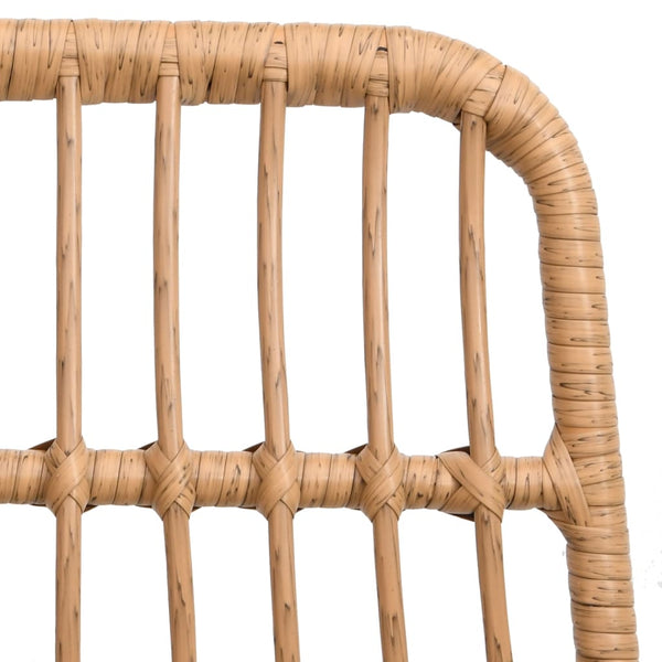 3-teilige Outdoor-Essgruppe Medena (Polyrattan)