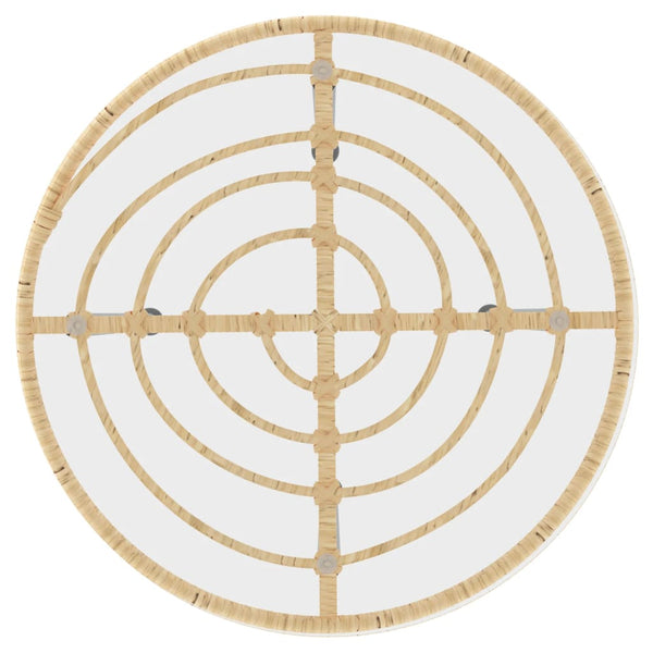 3-teilige Outdoor-Essgruppe Medena (Polyrattan)