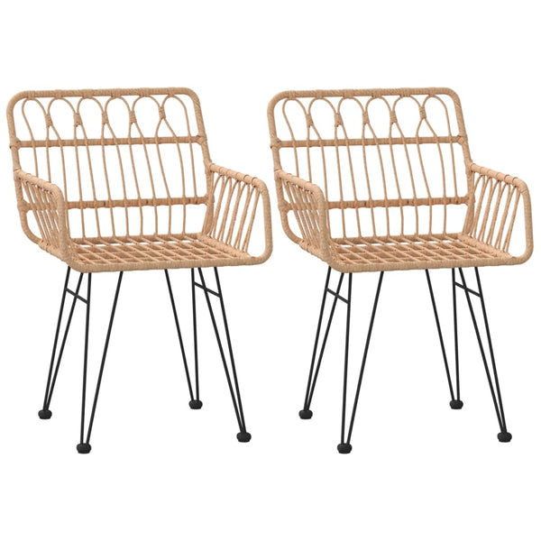 3-teilige Essgruppe Vacanta (Polyrattan)