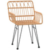 3-teilige Essgruppe Vacanta (Polyrattan)