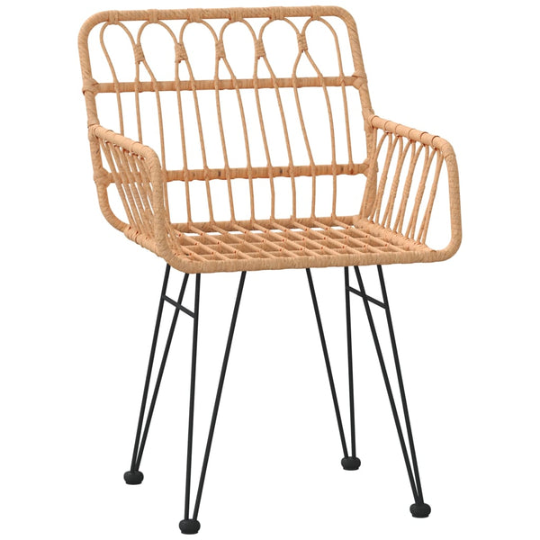 3-teilige Essgruppe Vacanta (Polyrattan)