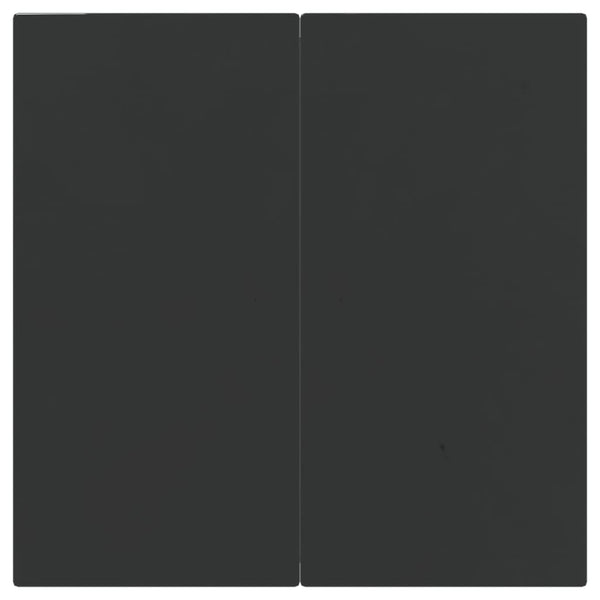 Schwarze Gartenmöbelgruppe Bahman (3-teilig)