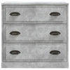 Betongraues Sideboard Sahia (2 Stück Holz)