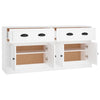 Weißes Sideboard Nefize (2 St. Holz)