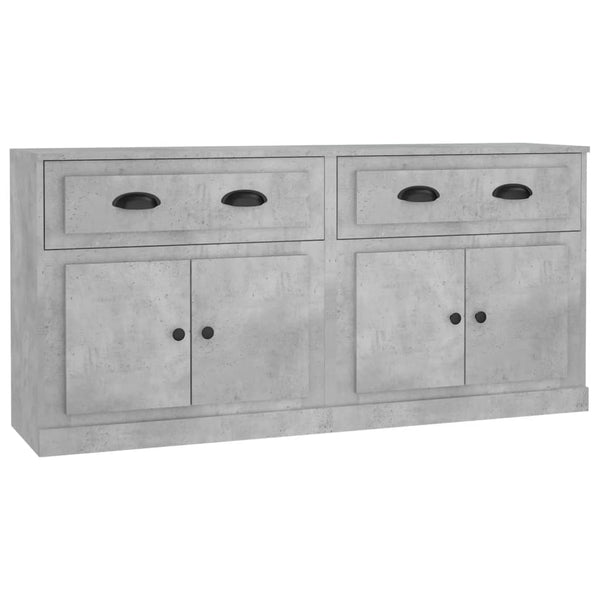 Sideboards Nefize in Betongrau (2 St. aus Holz)