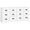 Weißes Sideboard Axenea (2 Stk., Holz)